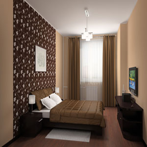 Дизайн спальни в серии дома И 155
