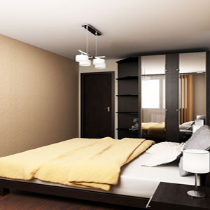 Стильный дизайн спальни в двухкомнатной квартире