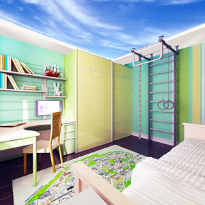 Фотография дизайна детской спальни