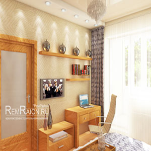 Дизайн спальни в ЖК Богородский