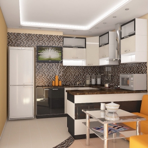 Дизайн интерьера кухни ИП46С