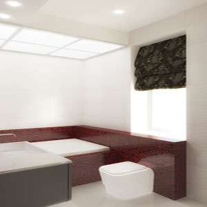 Дизайн интерьера ванной в коттедже