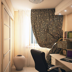 Дизайн небольшого кабинета