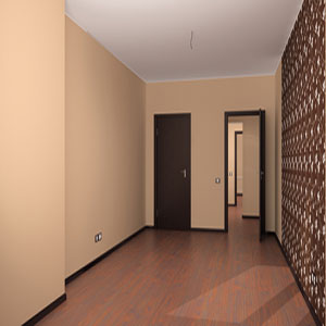 Дизайн проект спальни трехкомнатной квартиры в серии И 155